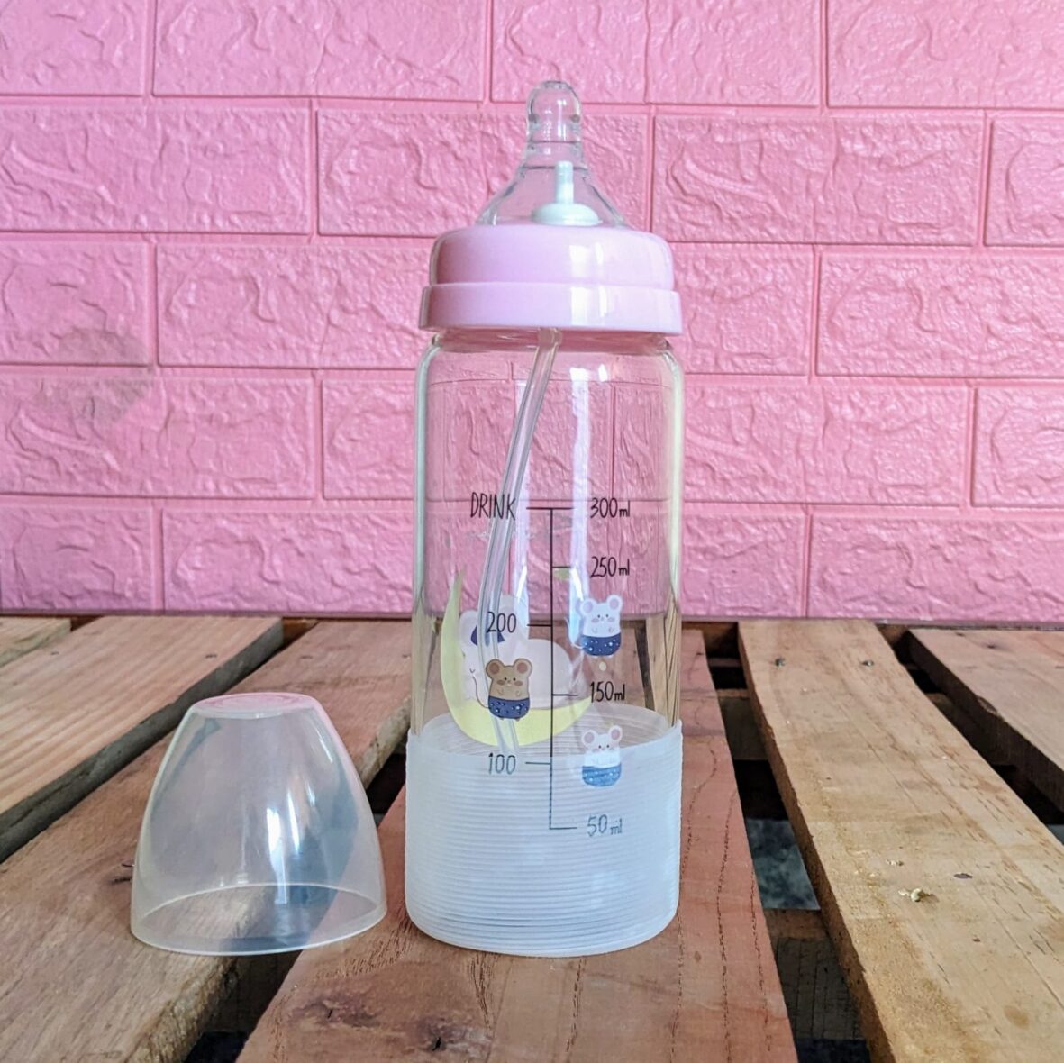Glass Feeder for Kids 250ml/300ml