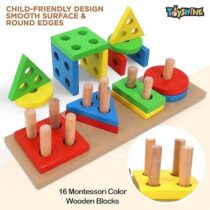 4 column shape sorter with box 2