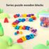 Wooden Alphabets Capital Letter Beads