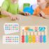 Wooden Sliding Color Shape Puzzle