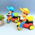 Friction Powered Cartoon Tricycle Assortment