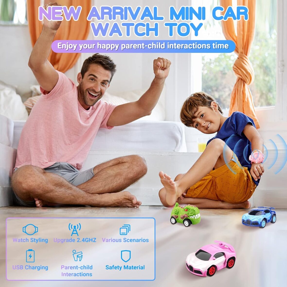 New Mini Remote Control Car Watch Toy