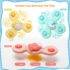 Rotating Suction Rattle Toy for babies – Set of 3