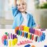 Wooden Colorful Domino Blocks