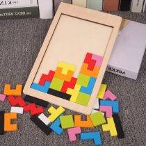 wooden tetris puzzle12