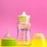 SUPER Mama Glass Baby Bottle with Anti-Colic System, 160ml