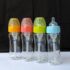 SUPER Mama Glass Baby Bottle with Anti-Colic System, 240ml