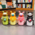 600ml Cute Robot Stainless Steel Water Bottle for Kids & Adults