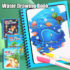 Magic Water Coloring Book with Reusable Pen - Fun & Mess-Free Learning