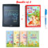 8.5” LCD Writing Tablet + Magic Water Book + 4 Reusable Sank Magic Practice Copybooks with 10 Refills – Educational Learning Bundle for Kids