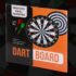 Professional 12" Steel Tip Dart Board Set with 4 Darts – Double-Sided Game for Home & Leisure