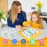 Magnetic Mosaic Puzzle Board Toy – STEM Educational Pegboard Game for Kids