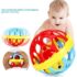 Colorful Baby Ball Rattle Toy – Soft Grip Rolling Ball with Sound for Infant Sensory Development