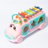 3-in-1 Musical Activity Bus Toy – Xylophone, Shape Sorter & Bead Maze for Kids