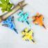 Pack of 4 Die-Cast Fighter Jet Planes for Kids – Pull Back Action Toy Aircraft Set