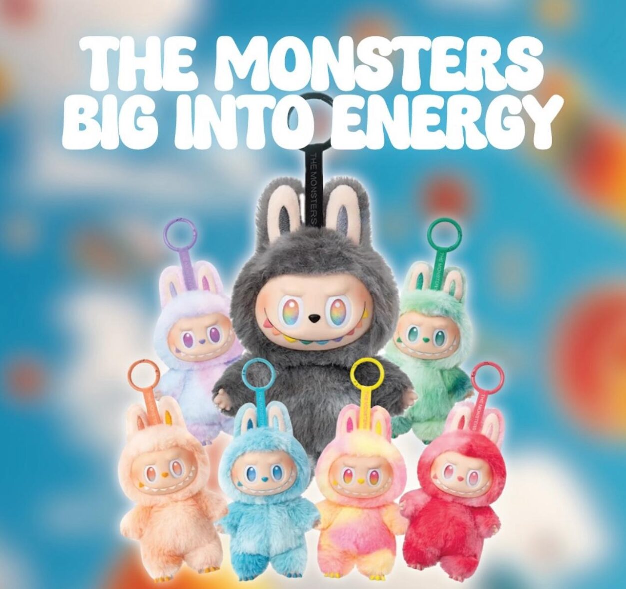 LABUBU Big Into Energy Plush Pendant Blind Box (1 PIECE)