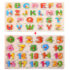 Pack of 2 Wooden Puzzle Boards – Alphabet & Number Learning Toys for Kids