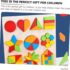 Montessori Wooden Geometric Puzzle Toy for Kids – Colorful Shape Sorting Educational Board for Toddlers