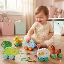 Wooden Animal Pull Toy