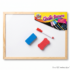Double-Sided Chalkboard and Whiteboard
