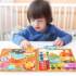wood puzzle toddler learning toy kids jigsaw montessori board baby educational toy preschool puzzles
