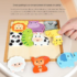 wood puzzle toddler learning toy kids jigsaw montessori board baby educational toy preschool puzzles