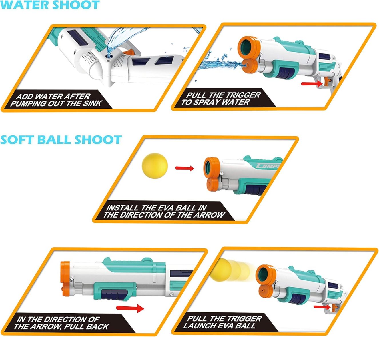 2in1 water gun 1