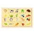 Educational matching puzzle board