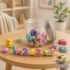 Montessori Wooden Numbers & Beads Lacing Set