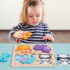 wooden jigsaw puzzle board