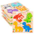wooden jigsaw puzzle board