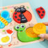 wooden jigsaw puzzle board